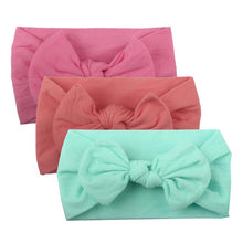 Load image into Gallery viewer, Hot Baby Headband Baby Girls Hair Accessories Toddler Turban Headband Hair Band Bows Accessories Headwear Chouchou Cheveux Fille
