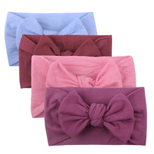 Load image into Gallery viewer, Hot Baby Headband Baby Girls Hair Accessories Toddler Turban Headband Hair Band Bows Accessories Headwear Chouchou Cheveux Fille