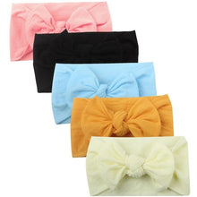 Load image into Gallery viewer, Hot Baby Headband Baby Girls Hair Accessories Toddler Turban Headband Hair Band Bows Accessories Headwear Chouchou Cheveux Fille