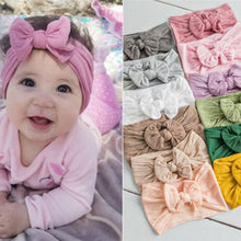 Load image into Gallery viewer, Hot Baby Headband Baby Girls Hair Accessories Toddler Turban Headband Hair Band Bows Accessories Headwear Chouchou Cheveux Fille
