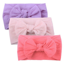 Load image into Gallery viewer, Hot Baby Headband Baby Girls Hair Accessories Toddler Turban Headband Hair Band Bows Accessories Headwear Chouchou Cheveux Fille
