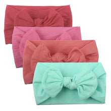 Load image into Gallery viewer, Hot Baby Headband Baby Girls Hair Accessories Toddler Turban Headband Hair Band Bows Accessories Headwear Chouchou Cheveux Fille

