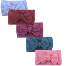 Load image into Gallery viewer, Hot Baby Headband Baby Girls Hair Accessories Toddler Turban Headband Hair Band Bows Accessories Headwear Chouchou Cheveux Fille
